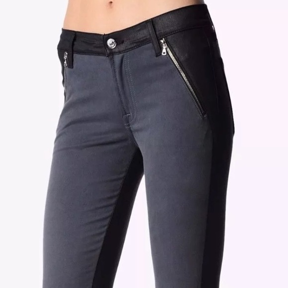 7 for all Mankind Zipped Brushed Skinny Jeans 25 - Picture 5 of 7